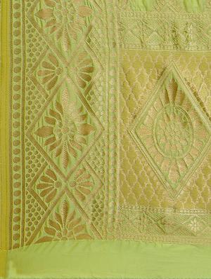 jacquard banarasi dupatta - 16120437 - Standard Image - 2