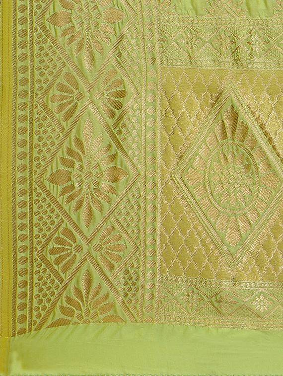 jacquard banarasi dupatta - 16120437 - Zoom Image - 2
