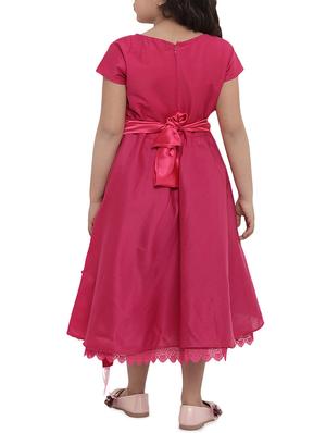 pink cotton frock - 16120588 - Standard Image - 3