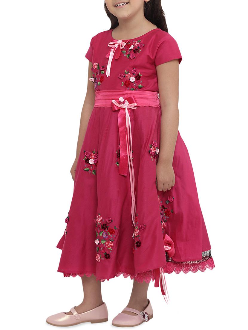 pink cotton frock - 16120588 - Zoom Image - 2