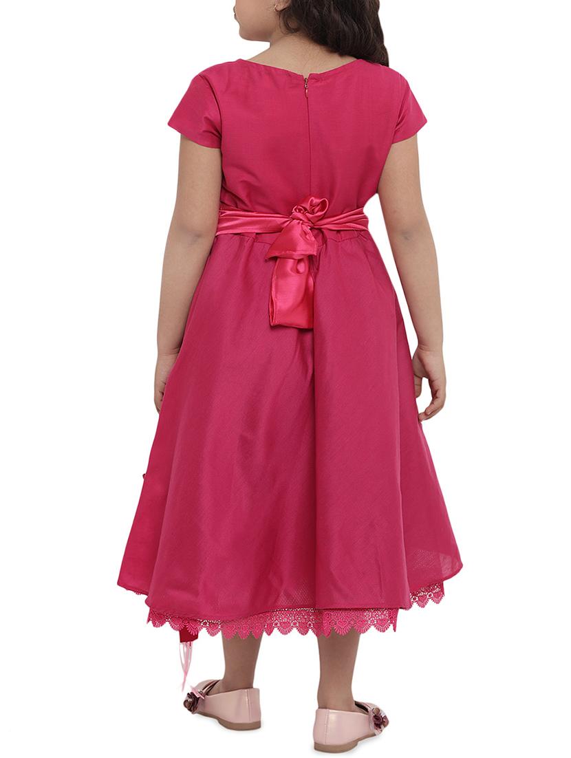 pink cotton frock - 16120588 - Zoom Image - 3