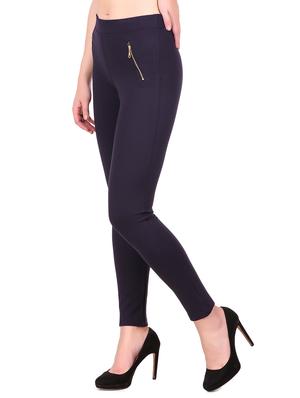 zipper detail high rise jegging - 16120635 - Standard Image - 2