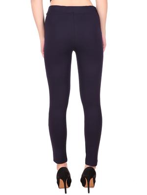 zipper detail high rise jegging - 16120635 - Standard Image - 3