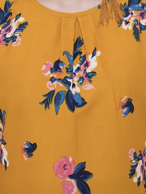 floral printed straight kurta - 16124004 - Standard Image - 4
