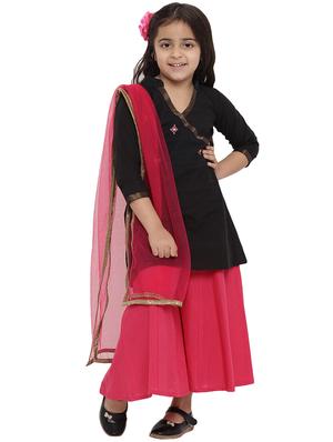 black cotton suit set - 16128728 - Standard Image - 4