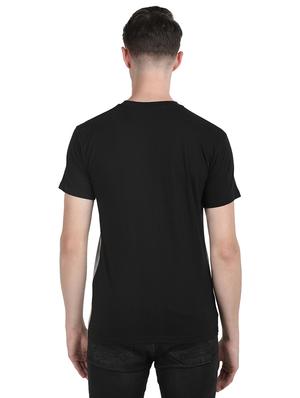 grey color block t-shirt - 16128795 - Standard Image - 3