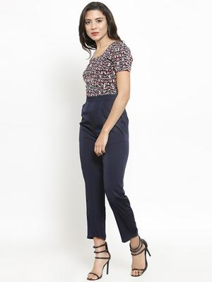 pocket detail full leg jumpsuit - 16128819 - Standard Image - 2