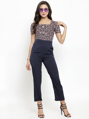 pocket detail full leg jumpsuit - 16128819 - Standard Image - 4