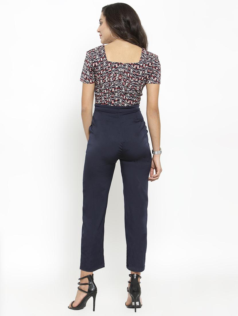 pocket detail full leg jumpsuit - 16128819 - Zoom Image - 3