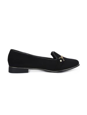 black slip on casual shoes - 16129346 - Standard Image - 2
