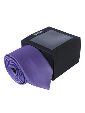 purple silk tie - 16129401 - Standard Image - 3