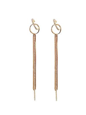 gold hoop earring - 16129415 - Standard Image - 2