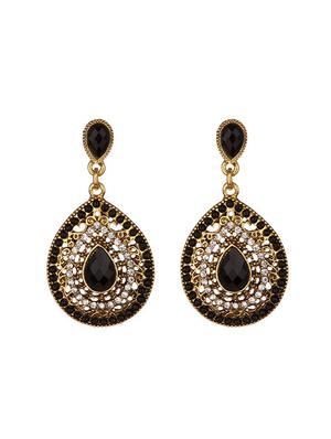 black drop earring - 16129420 - Standard Image - 2