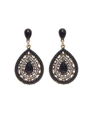 black drop earring - 16129420 - Standard Image - 3