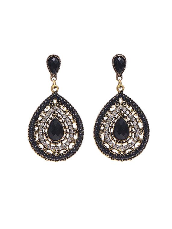 black drop earring - 16129420 - Zoom Image - 3