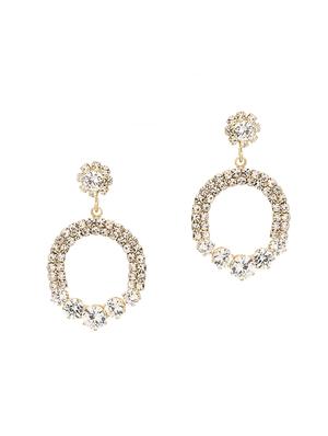 silver drop earring - 16129427 - Standard Image - 2