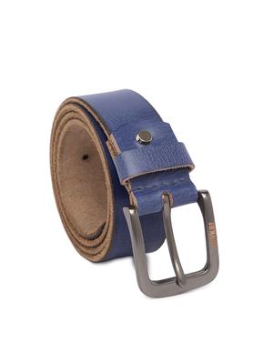 blue leather belt - 16130952 - Standard Image - 2