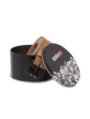 brown leather belt - 16130954 - Standard Image - 4
