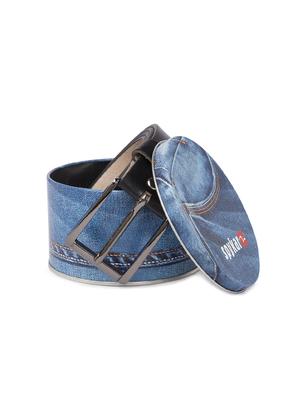 black leather belt - 16130955 - Standard Image - 4