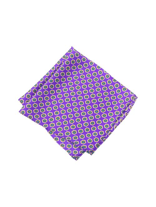 purple silk pocketsquare - 16131068 - Standard Image - 1