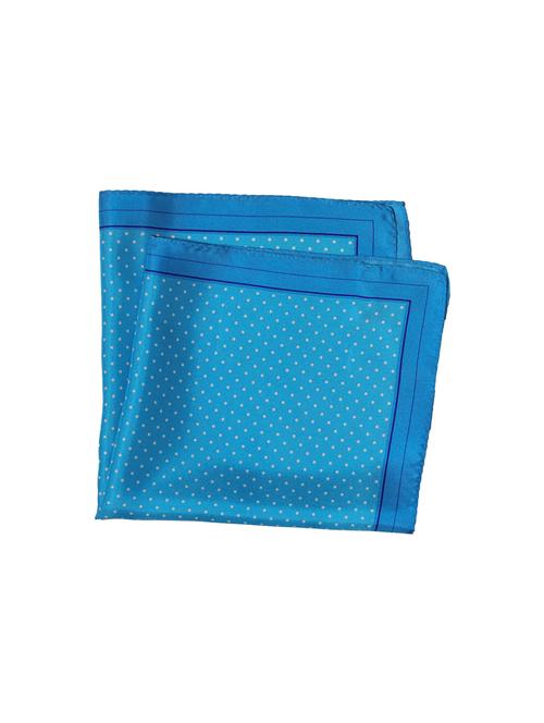 light blue silk pocketsquare - 16131113 - Standard Image - 1