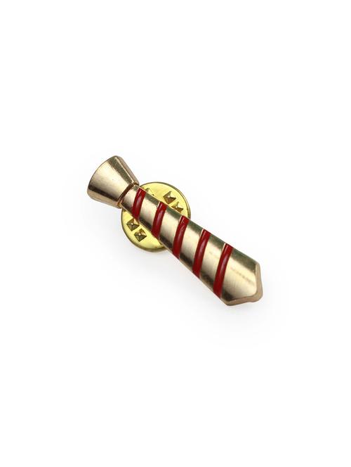 gold metal lapelpin - 16131853 - Standard Image - 1