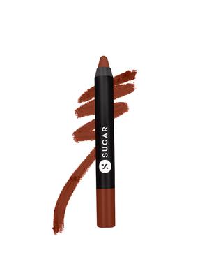 sugar matte as hell crayon lipstick - 19 emma woodhouse (earthy brown) - 16134359 - Standard Image - 2