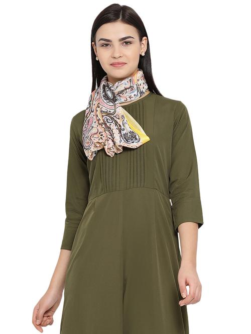 multi colored modal silk stole - 16134451 - Standard Image - 1