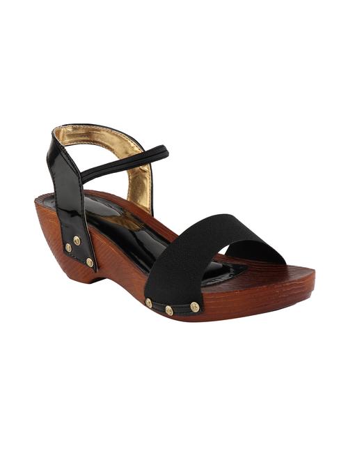 black back strap wedges - 16134795 - Standard Image - 1