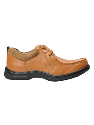 red chief tan leather lace-up shoes - 16135033 - Standard Image - 2