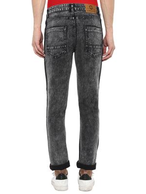 grey cotton light washed jeans - 16135112 - Standard Image - 3