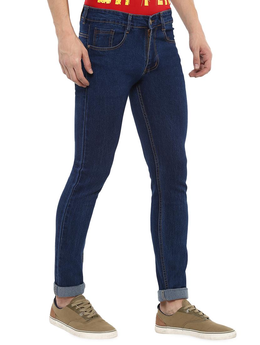 blue plain jeans - 16135121 - Zoom Image - 2