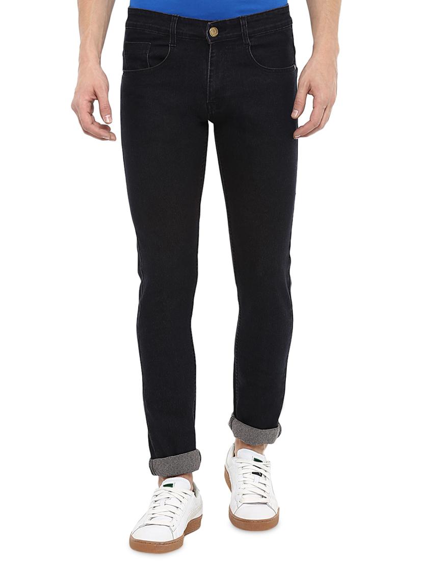 black plain jeans - 16135122 - Zoom Image - 1