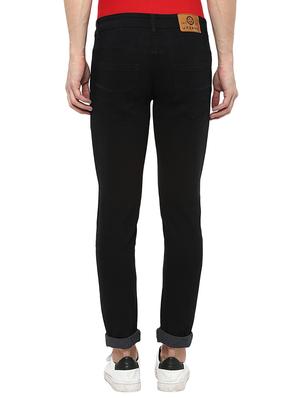 black solid plain jeans - 16135123 - Standard Image - 3