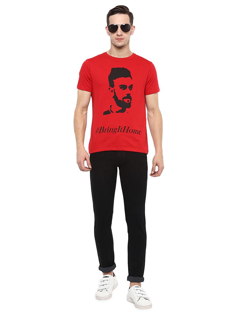 black solid plain jeans - 16135123 - Zoom Image - 4