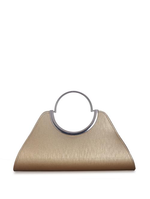 Golden clutch with handle - 16136 - Very Small Image - 1