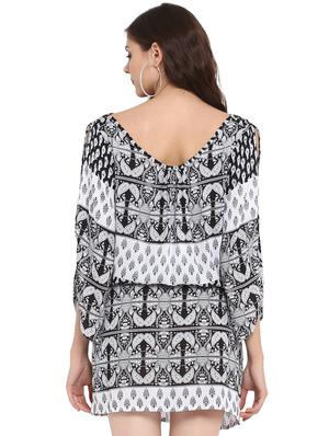 slit sleeved belted dress - 16136106 - Standard Image - 3