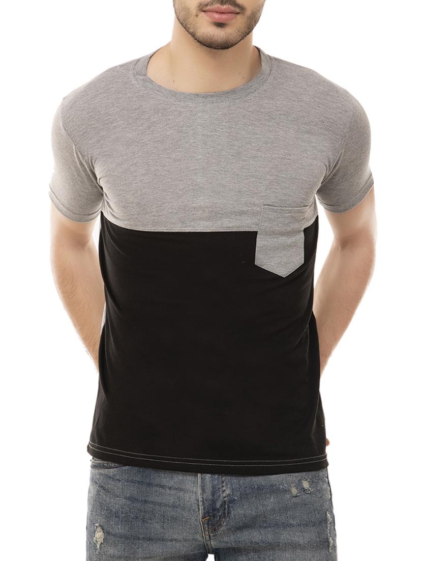 multi colored cotton blend combos t-shirt (set of 2) - 16137171 - Zoom Image - 4