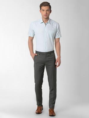 blue checkered formal shirt - 16137440 - Standard Image - 4