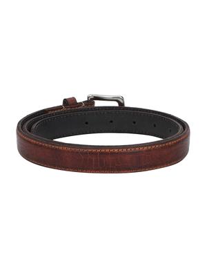 brown leather belt - 16137509 - Standard Image - 3