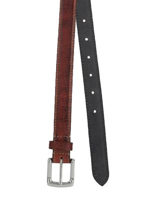brown leather belt - 16137509 - Standard Image - 4