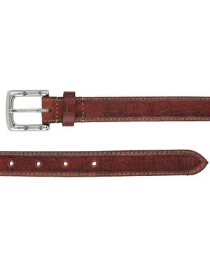 brown leather belt - 16137509 - Standard Image - 5