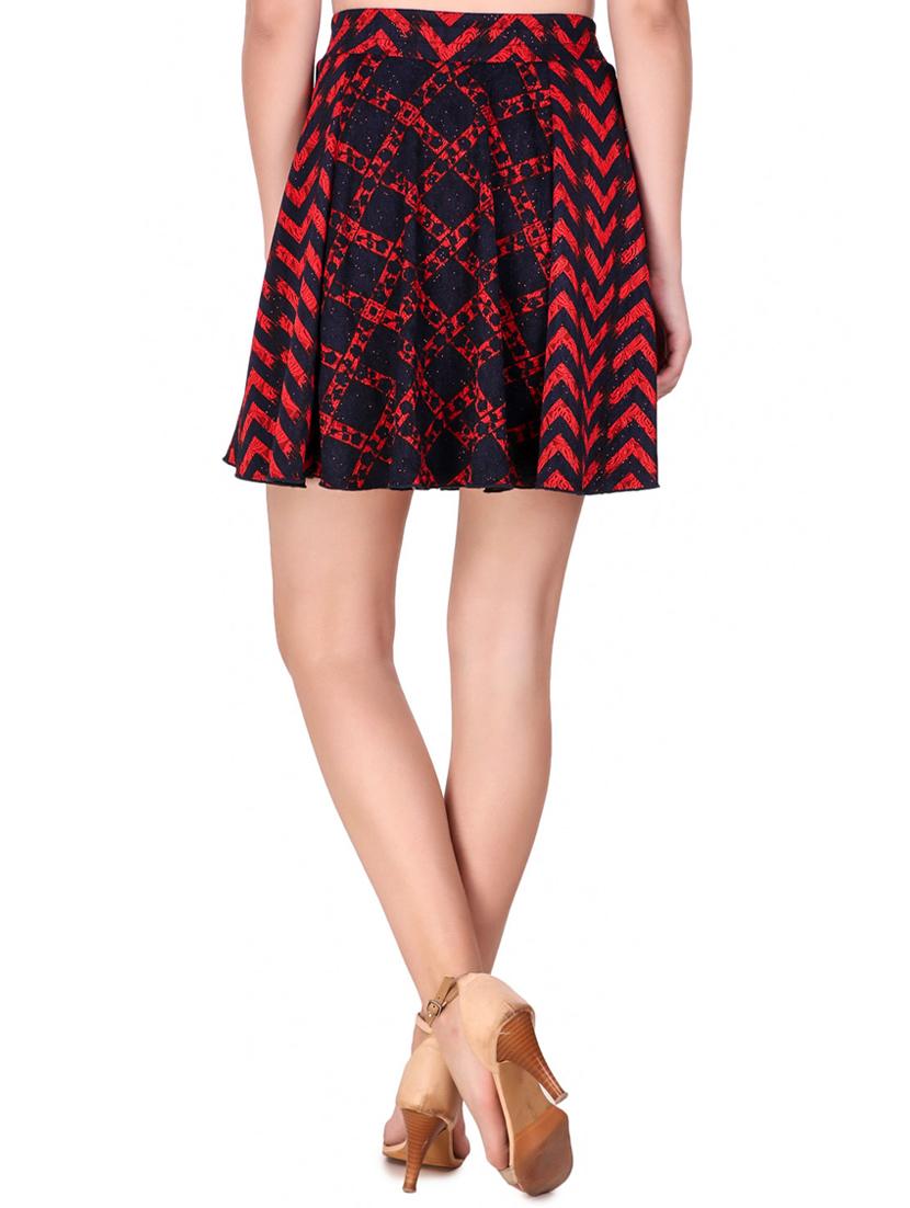 high waist flared skirt - 16137566 - Zoom Image - 3