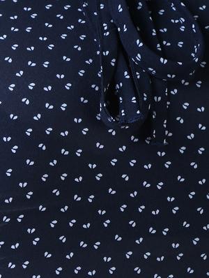 tie up neck ruffle detail top - 16137700 - Standard Image - 3