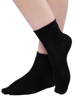set of 3 black cotton ankle length sock - 16138602 - Standard Image - 3