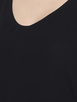 flared sleeved a-line dress - 16138765 - Standard Image - 4