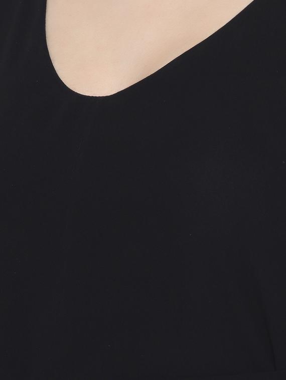 flared sleeved a-line dress - 16138765 - Zoom Image - 4