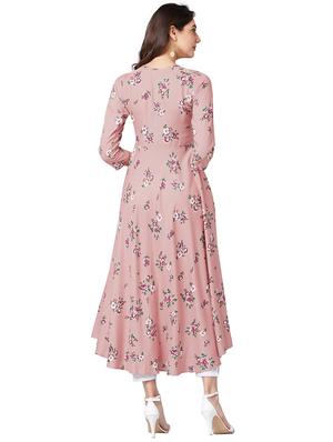 floral print flared kurta - 16138840 - Standard Image - 3