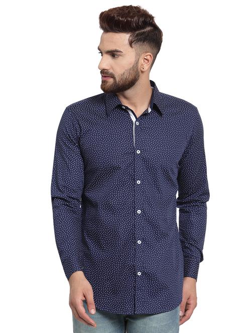 mens polka dots casual shirt - 16138933 -  Standard Image - 0