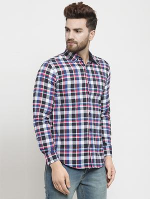 multi colored checkered casual shirt - 16138946 - Standard Image - 2